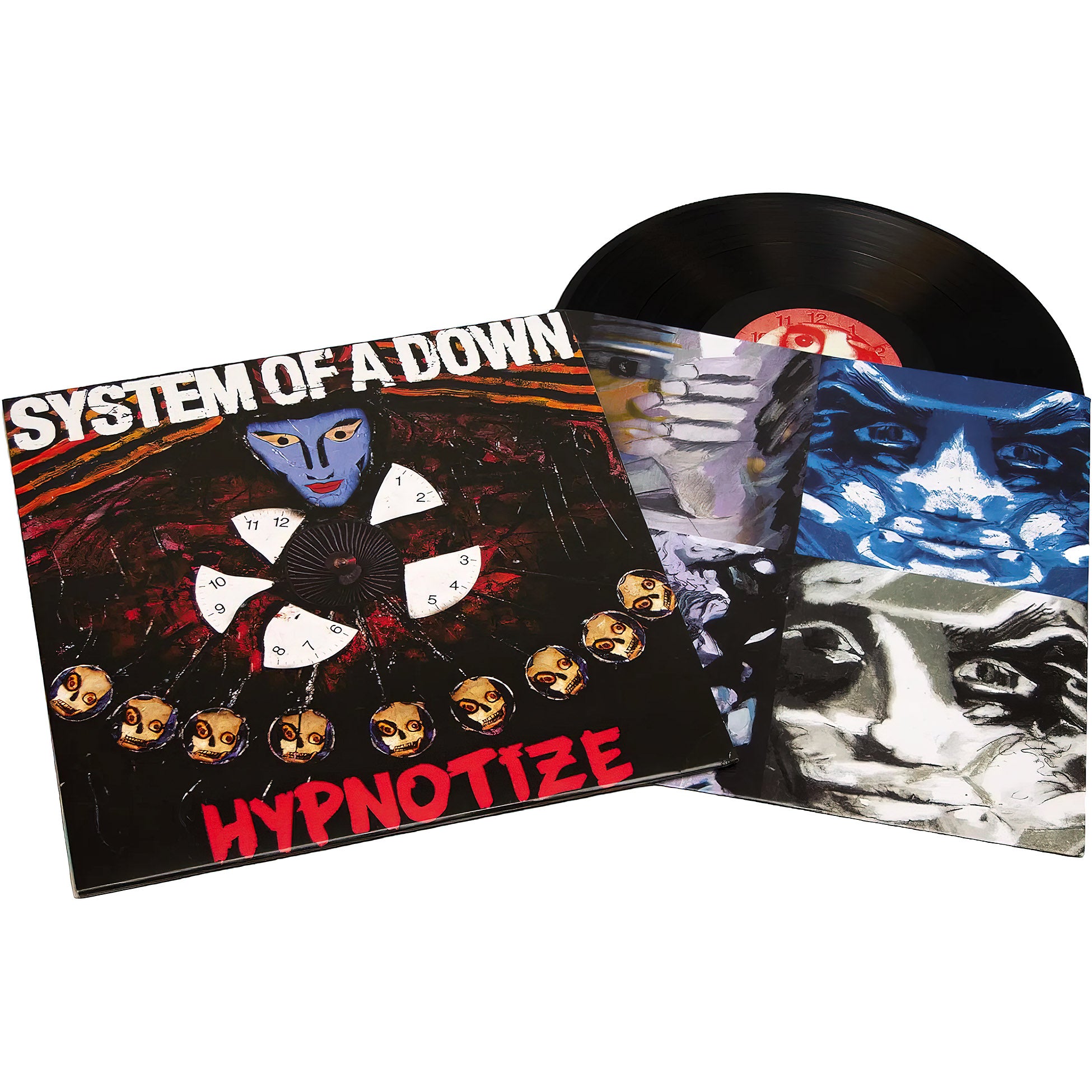 System of a Down - Hypnotize packshot, black vinyl pressing, progressive metal classic with Armenian Folk influences