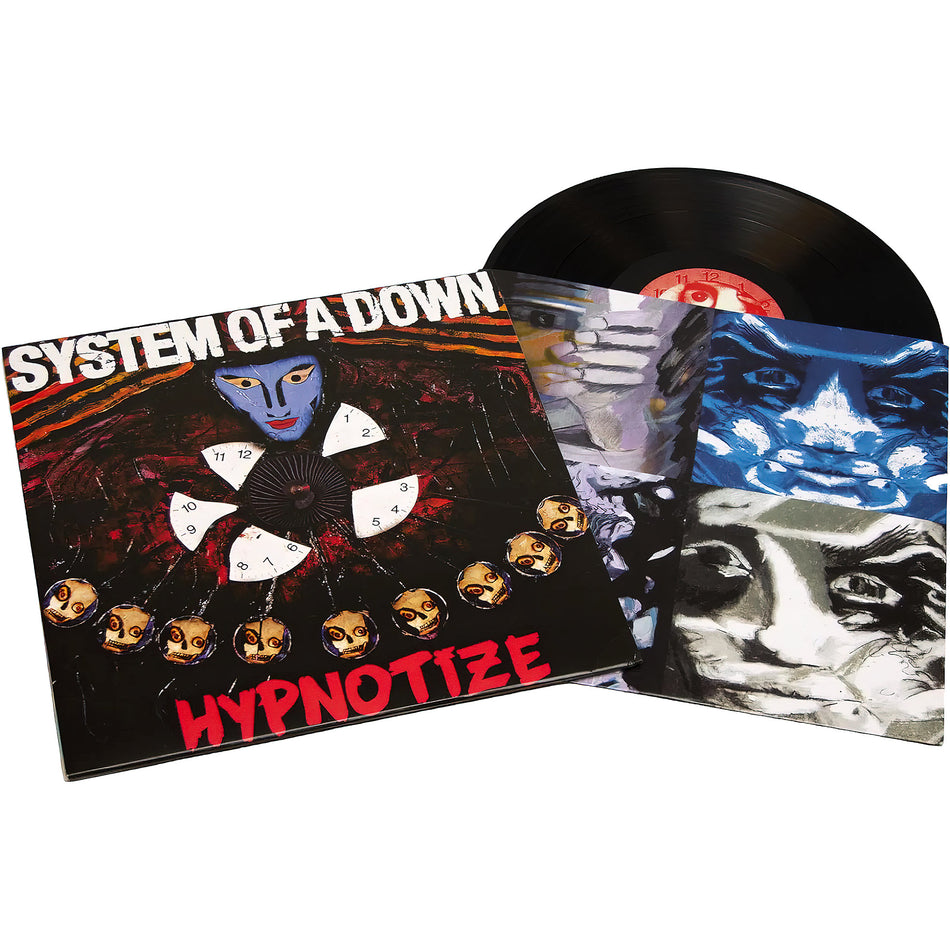 System of a Down - Hypnotize packshot, black vinyl pressing, progressive metal classic with Armenian Folk influences