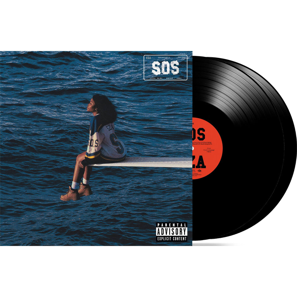 SZA, SOS, 2 LP, packshot, cover, album, album art, vinyl