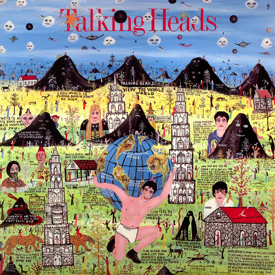 Talking Heads, Little Creatures, and she was, Road To Nowhere, cover, album, vinyl, cover art, albu art,