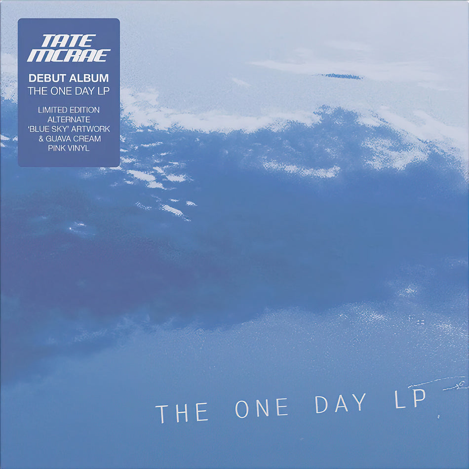 Tate McRae - The One Day album cover, guava cream pink vinyl edition, alternate artwork limited pressing at ToucanRecords.com