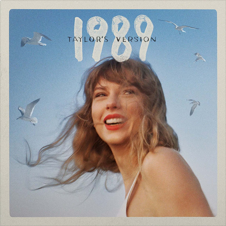 Taylor Swift, 1989 Taylor's Version, cover, album, album art, vinyl, crystal skies, blue vinyl, shake it off, bad blood, Welcome To New York, taylor's version,