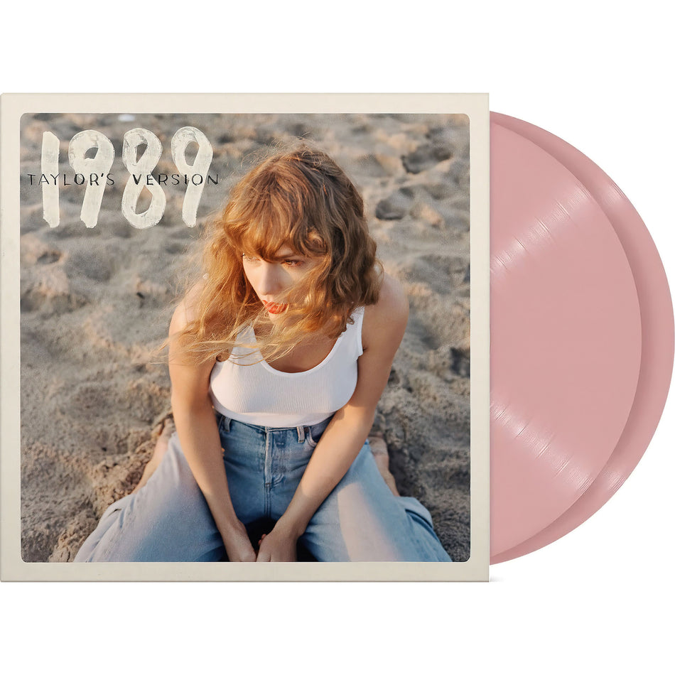 Taylor Swift, 1989 Taylor's Version, 2 LP, Rose Garden Pink, pink Vinyl, cover, album, album art, vinyl, welcome to new york, shake it off, indie exclusive, packshot
