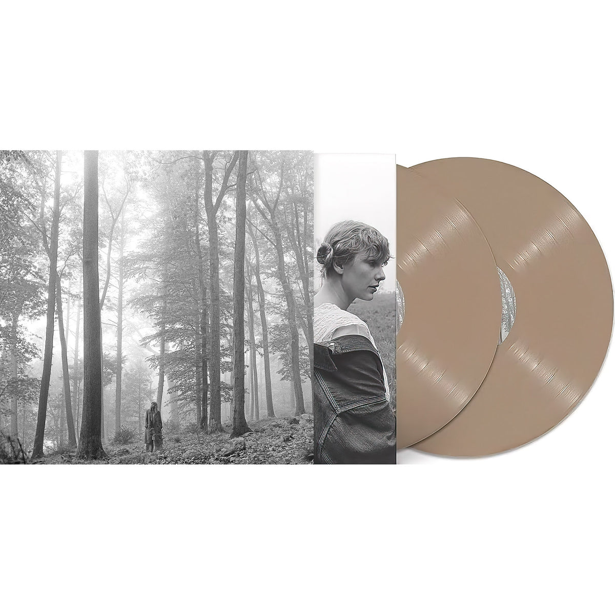 Taylor Swift, Folklore, 2 LP, Beige Vinyl, lavender haze, anti-hero, cover, album, vinyl, packshot