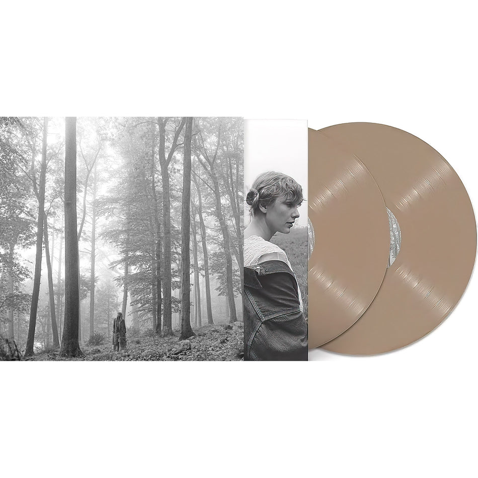 Taylor Swift, Folklore, 2 LP, Beige Vinyl, lavender haze, anti-hero, cover, album, vinyl, packshot