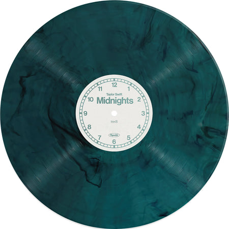 Taylor Swift, Midnights, Jade Green, Colored Vinyl, jade, lavender haze, anti-hero, cover, album, vinyl, green vinyl, lp, full vinyl,