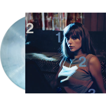 Taylor Swift, Midnights, Moonstone Blue, Colored Vinyl, blue vinyl, lavender haze, anti-hero, cover, album, vinyl, back cover, packshot