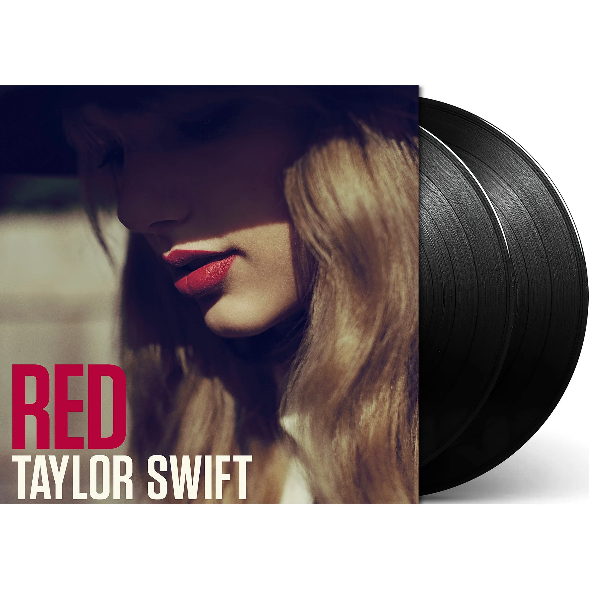 taylor swift, red, packshot, big machine, 2 LP, album cover, album art, vinyl, cover, cover art,