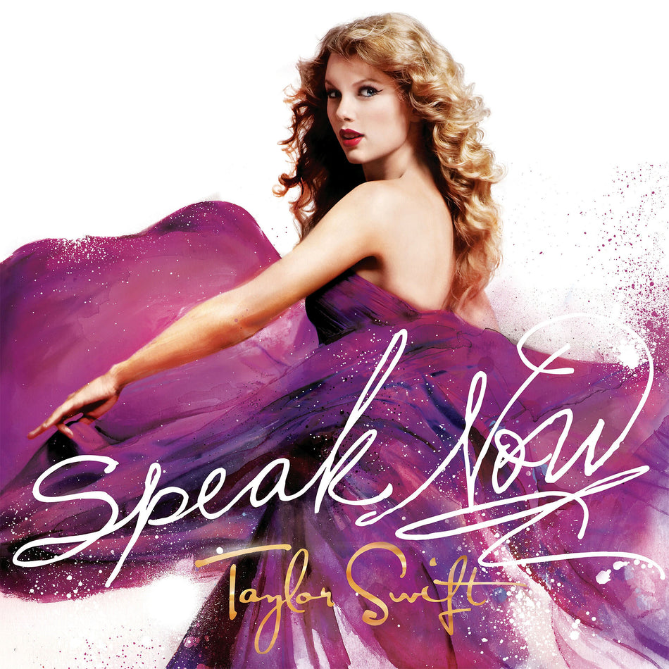 taylor swift, speak now, 2 LP, black vinyl, gatefold jacket, album cover, vinyl, album art, cover, cover art, swifties