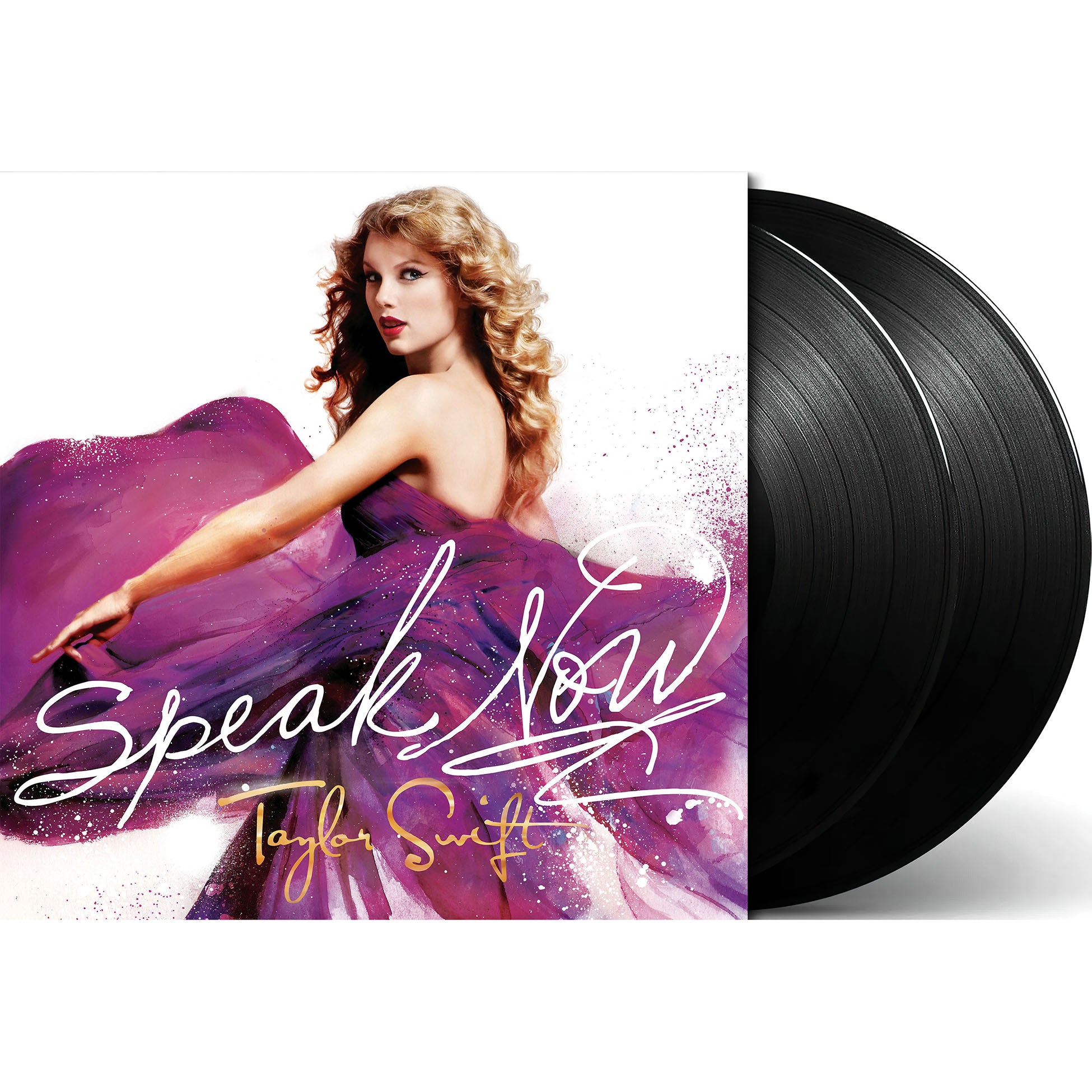 taylor swift, speak now, packshot, 2 LP, black vinyl, gatefold jacket, album cover, vinyl, album art, cover, cover art, swifties