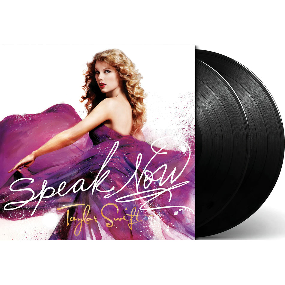 taylor swift, speak now, packshot, 2 LP, black vinyl, gatefold jacket, album cover, vinyl, album art, cover, cover art, swifties