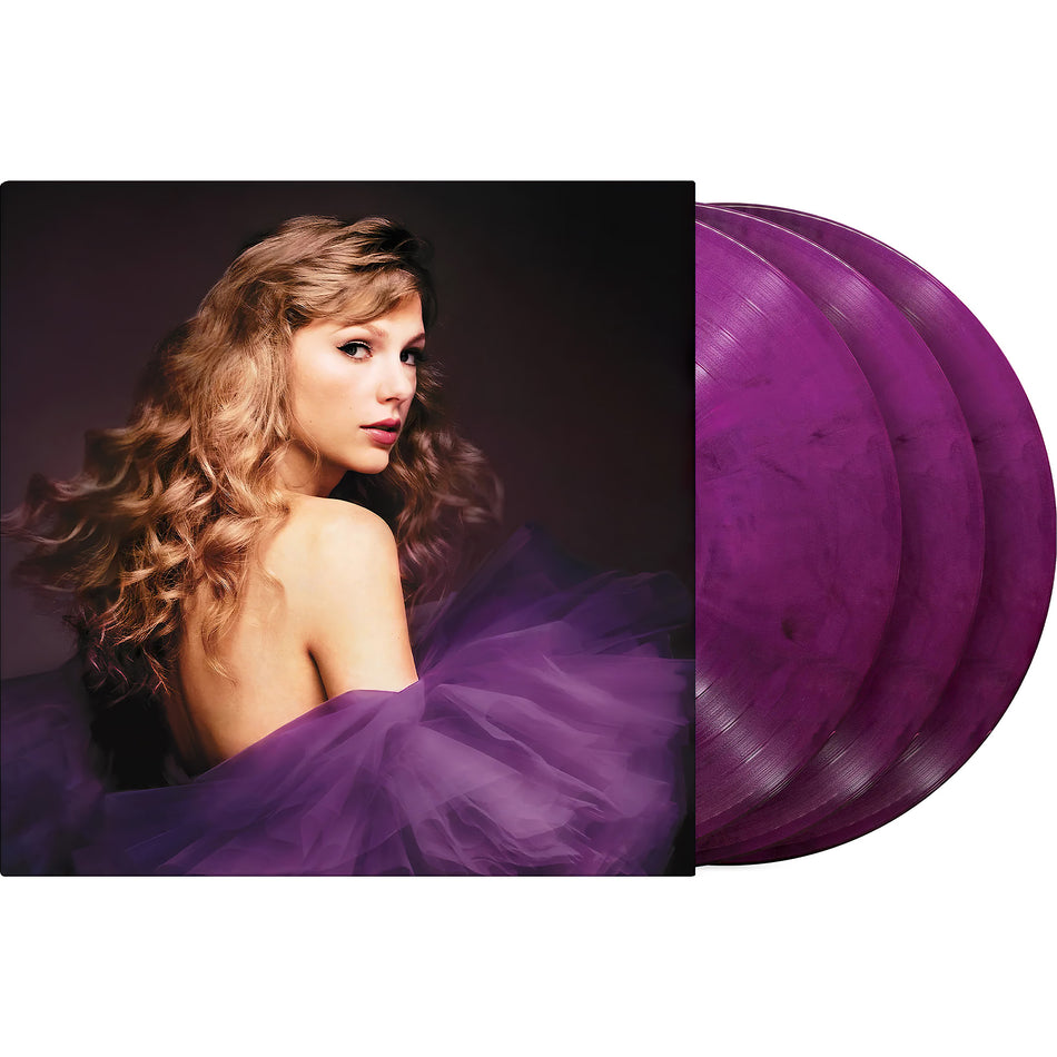 Taylor Swift, Speak Now, Taylor's Version, 3 LP, Orchid Marbled Vinyl, colored vinyl, orchid vinyl, cover, album, records, vinyl, packshot