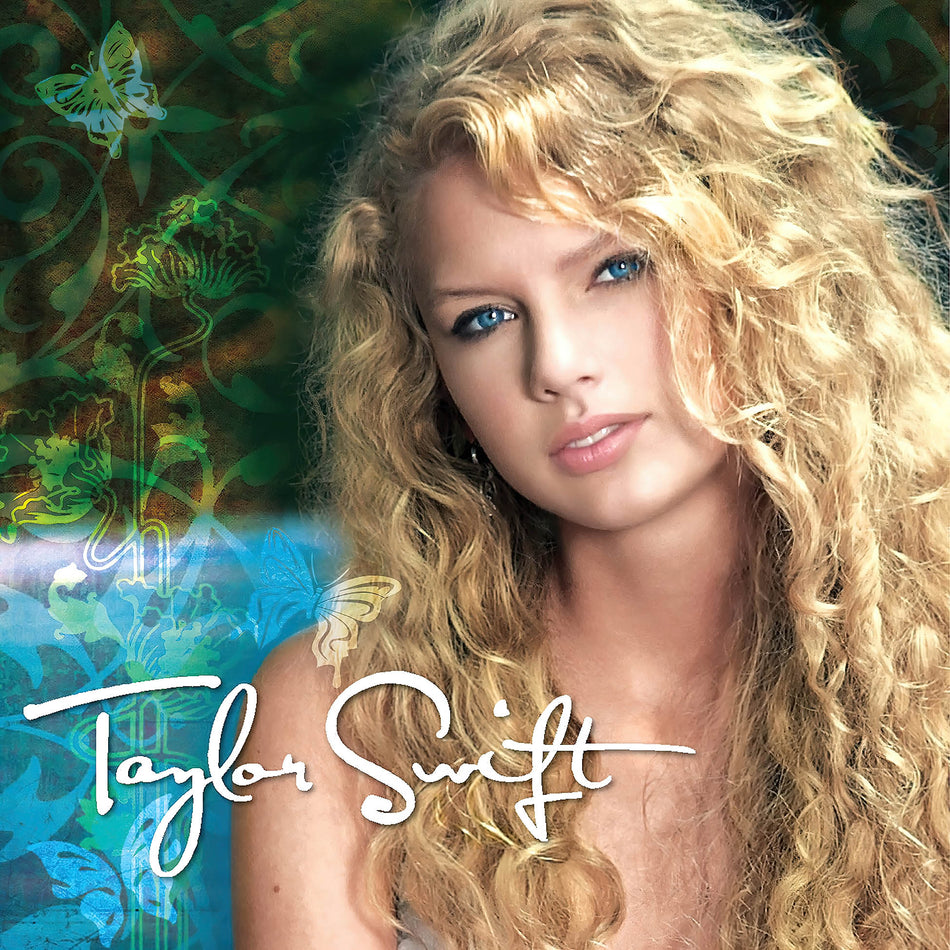 Taylor Swift, self titled, first album, debut album,  2 LP, cover, album, vinyl,