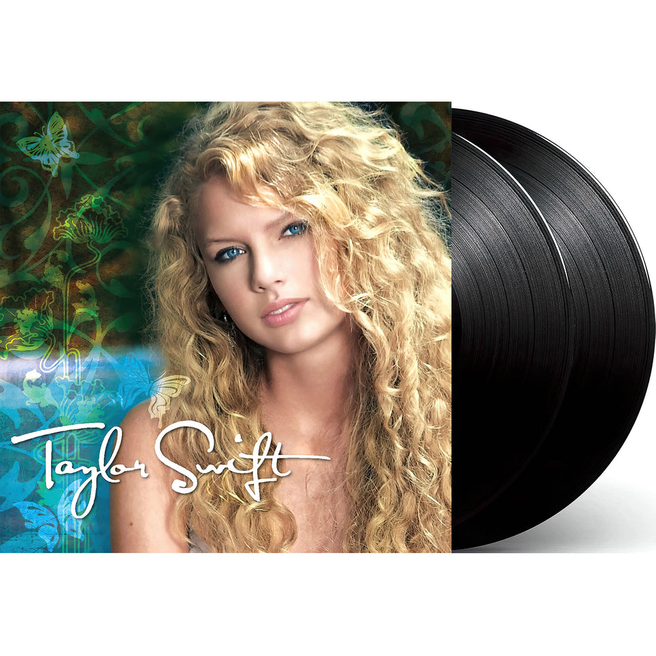 Taylor Swift, self titled, first album, debut album,  2 LP, cover, album, vinyl, packshot