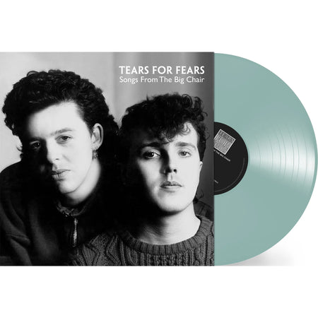 Tears For Fears - Songs from the Big Chair packshot, coke bottle clear vinyl pressing, 40th anniversary indie exclusive - ToucanRecords.com