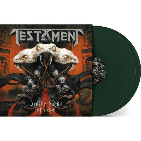 testament, brotherhood, brotherhood of the snake, packshot, album cover, album art, cover art, cover, vinyl, 