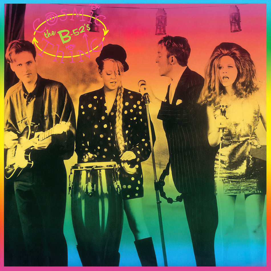 B-52's, Cosmic Thing, love shack, album, cover, covr art, vinyl