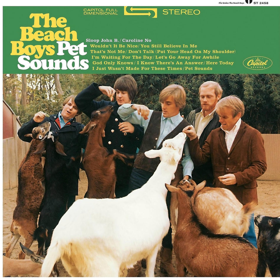 Beach Boys, Pet Sounds, 180g Black Vinyl, Stereo, vinyl, cover, 50th anniversary,