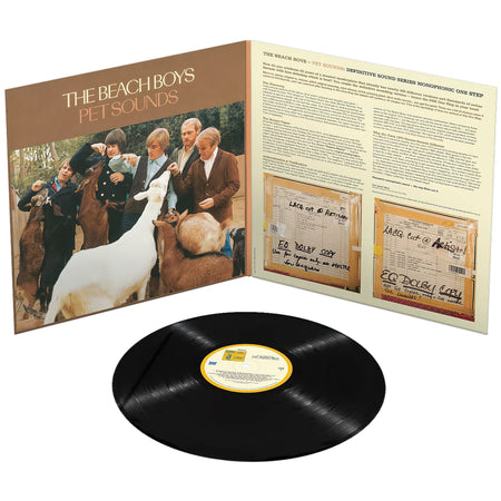 The Beach Boys Pet Sounds, exploding  packshot . Gatefold Inside. Available at ToucanRecords.com. Limited and numbered audiophile vinyl LP edition with certificate of authenticity.