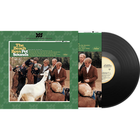 The Beach Boys Pet Sounds packshot for the Definitive Sound Series One Step vinyl LP with slipcase and certificate of authenticity. Limited Edition of 6,000 Copies