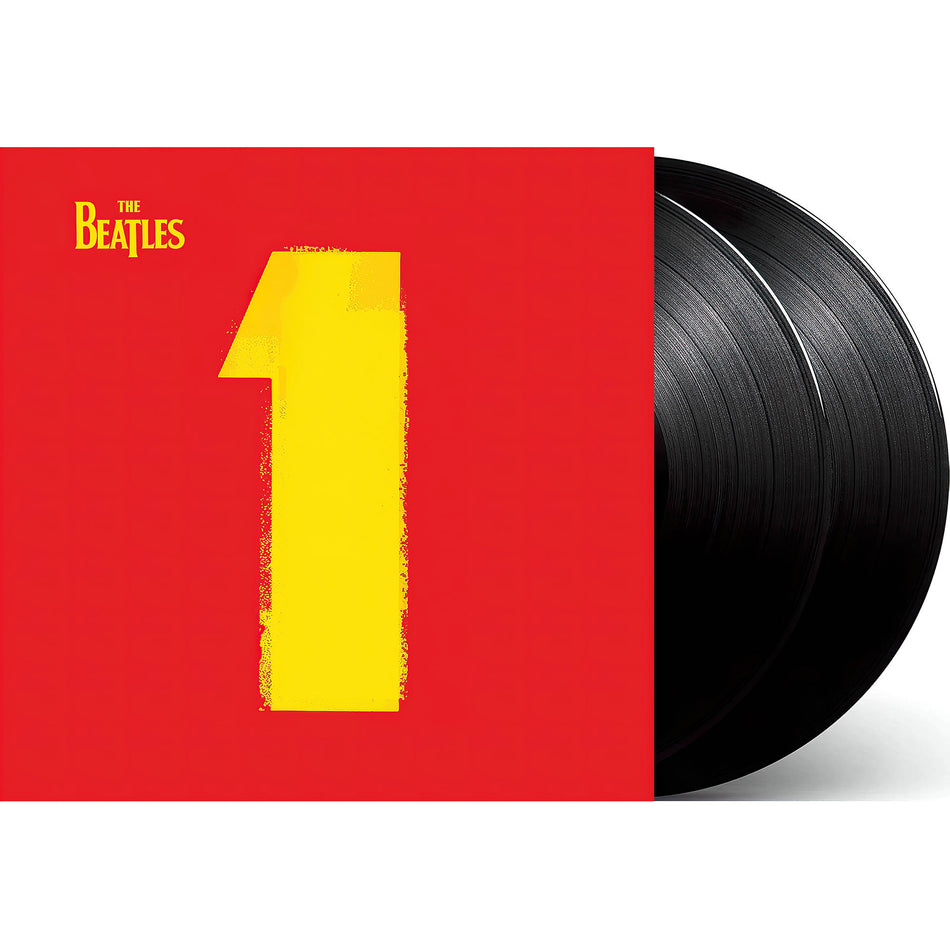 The Beatles, 1, 2 LP, 180g Vinyl, beatles 1, beatles one, cover, album, records, vinyl, yesterday, Day Tripper, we can work it out, Lady Madonna, come together, greatest hits, paul mccartney, john lennon, packshot