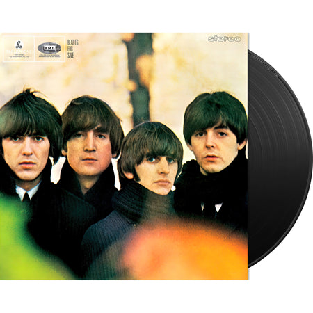 The Beatles - Beatles For Sale vinyl LP packshot, remastered 180g black vinyl, stereo edition in gatefold jacket