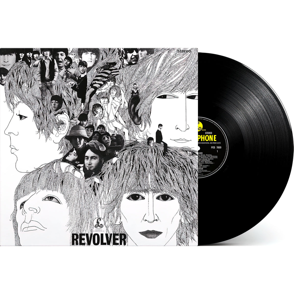 The Beatles - Revolver packshot, Abbey Road half-speed mastered vinyl pressing, rock album