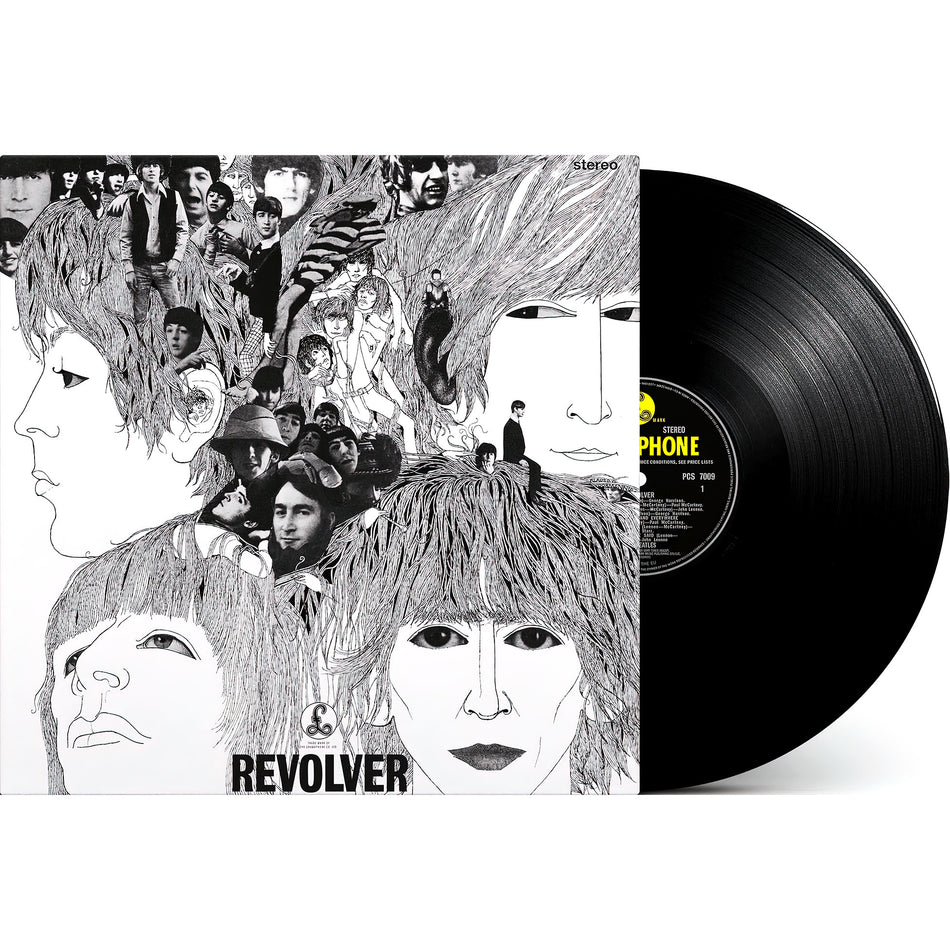 The Beatles - Revolver packshot, Abbey Road half-speed mastered vinyl pressing, rock album
