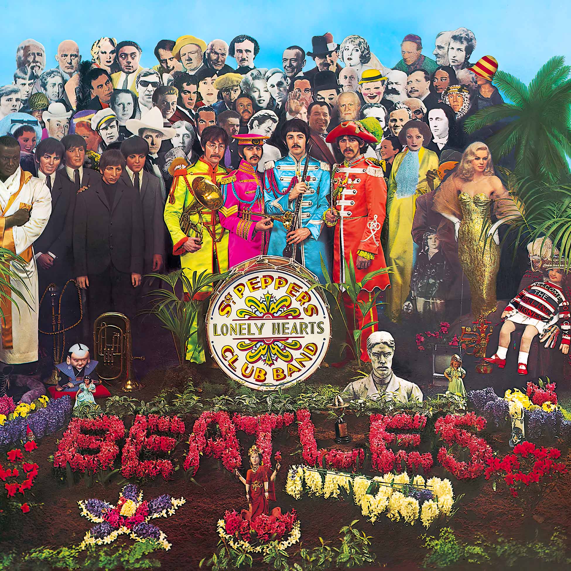 The Beatles, Sgt Pepper's Lonely Hearts Club Band, sgt peppers, 180g Vinyl, Stereo Remix, cover, album, vinyl, paul mccartney, john lennon, ringo starr, george harrison, when i'm sixty four, A Day In The Life, With A Little Help From My Friends, lucy in the sky with diamonds,