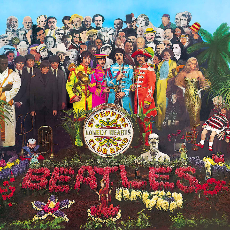 The Beatles, Sgt Pepper's Lonely Hearts Club Band, sgt peppers, 180g Vinyl, Stereo Remix, cover, album, vinyl, paul mccartney, john lennon, ringo starr, george harrison, when i'm sixty four, A Day In The Life, With A Little Help From My Friends, lucy in the sky with diamonds,