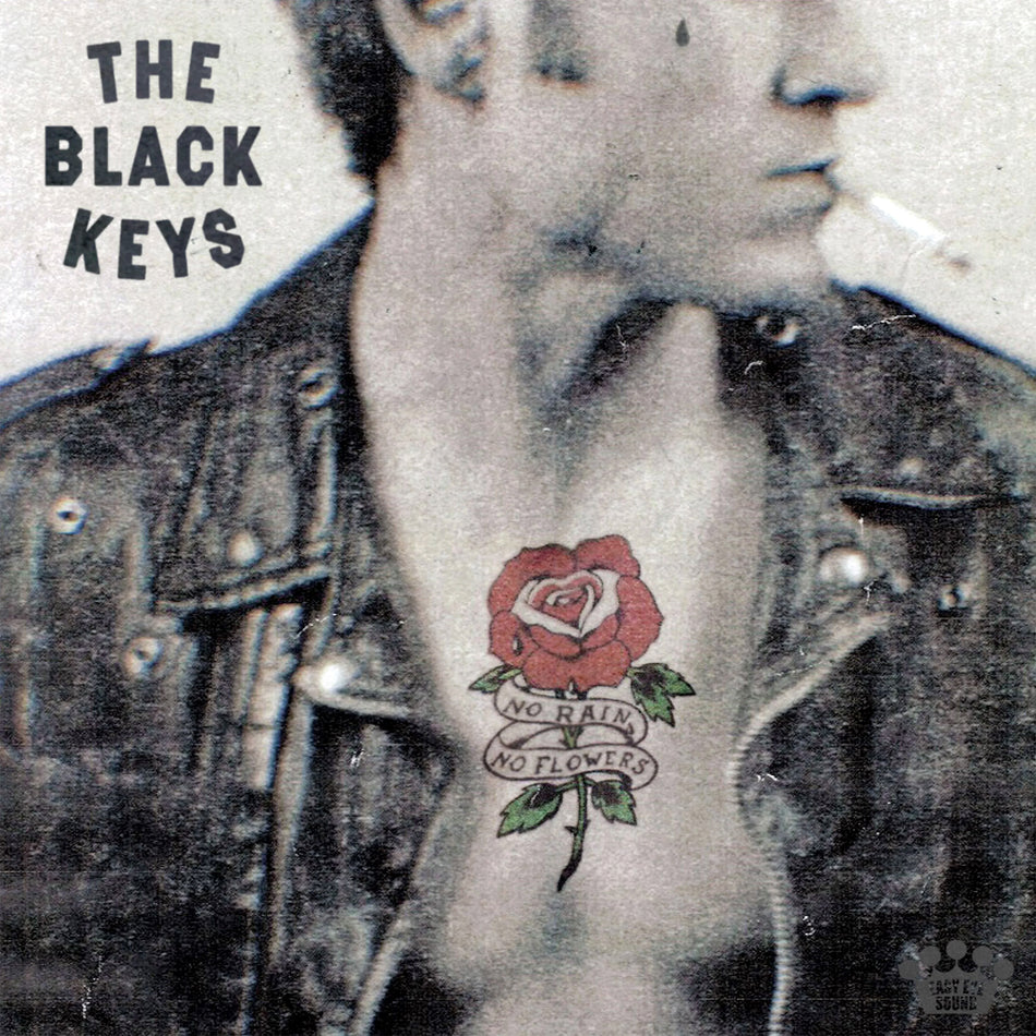 Black Keys No Rain No Flowers cover art, red vinyl limited edition indie retail exclusive release, garage rock