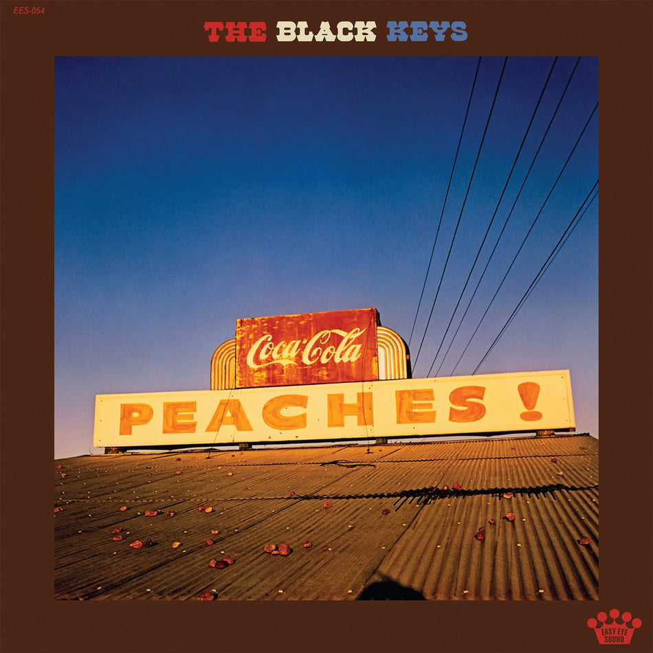 The Black Keys Peaches! album cover art bone colored vinyl LP limited edition indie exclusive available at ToucanRecords.com