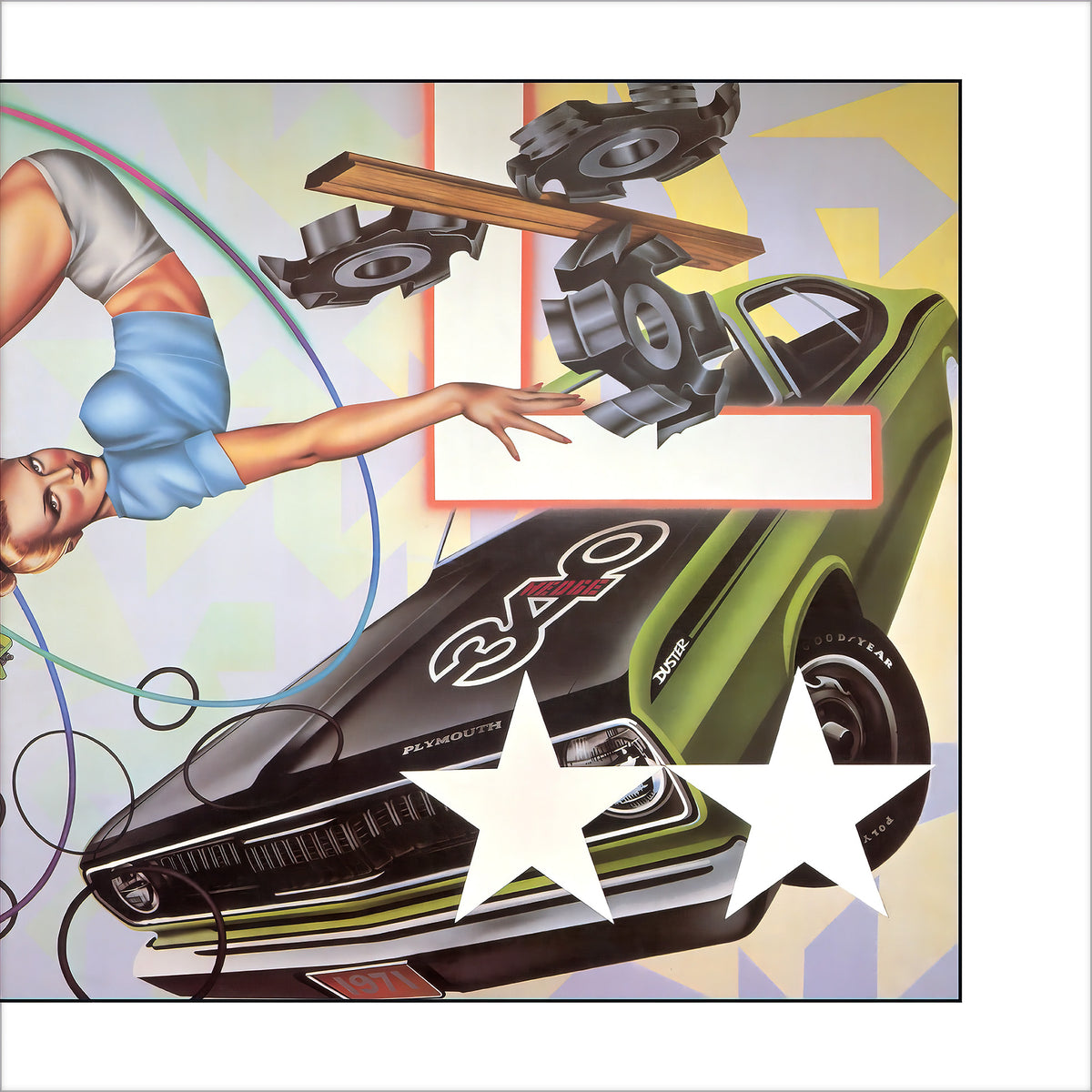 The Cars - Heartbeat City album cover, 180g black vinyl 2LP expanded edition, gatefold jacket