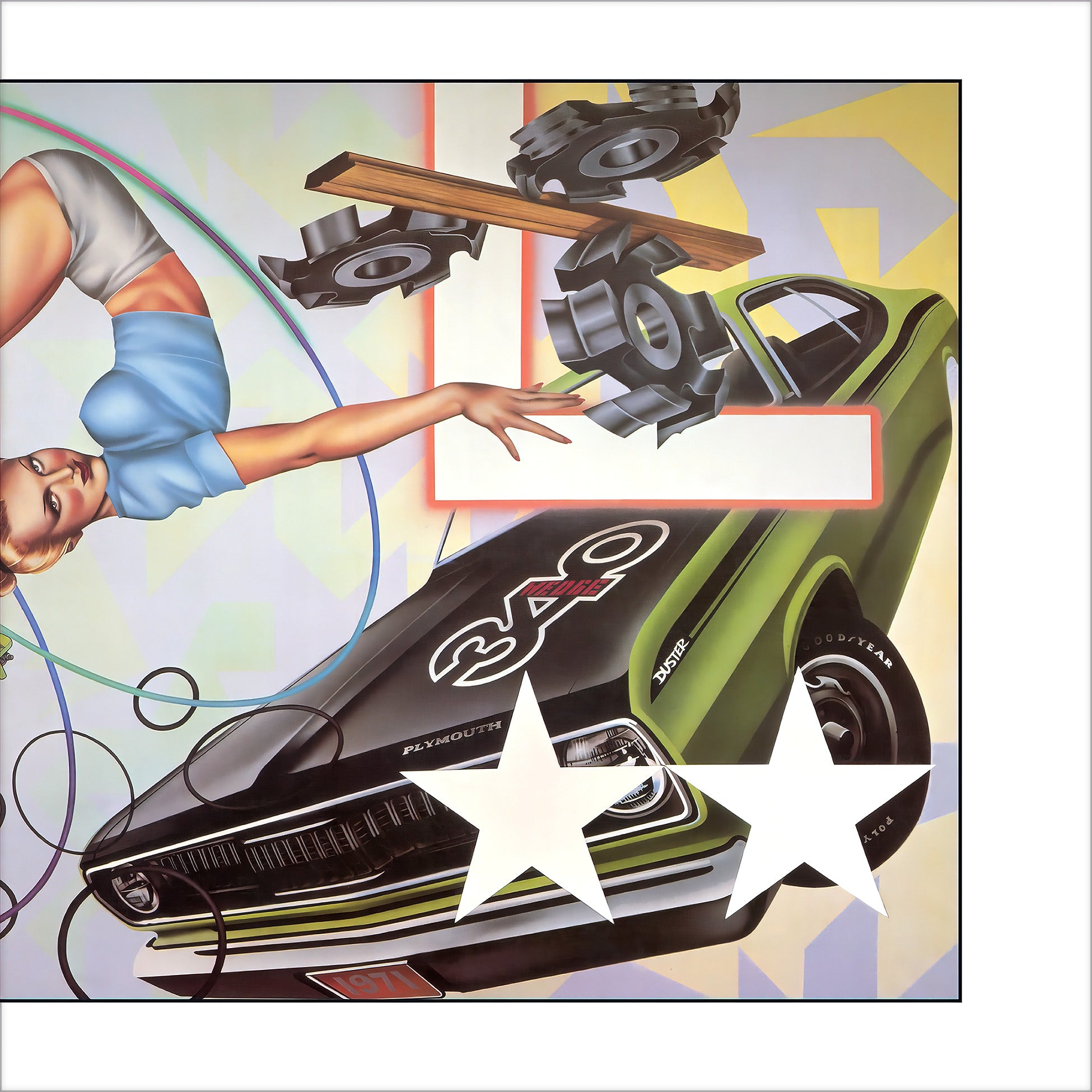 The Cars - Heartbeat City album cover, 180g black vinyl 2LP expanded edition, gatefold jacket