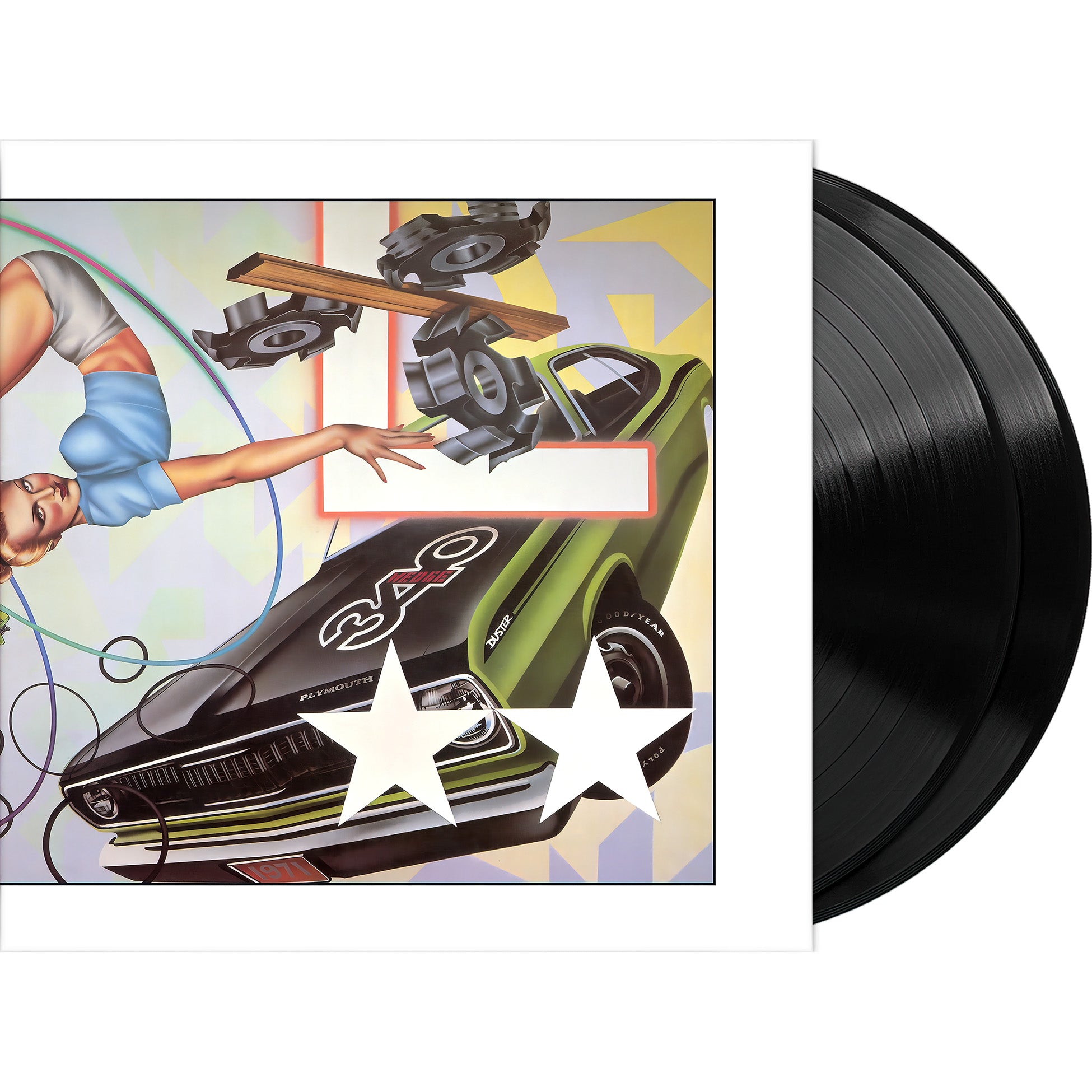 The Cars - Heartbeat City vinyl packshot, expanded 2LP remaster, new wave era with illustrated booklet