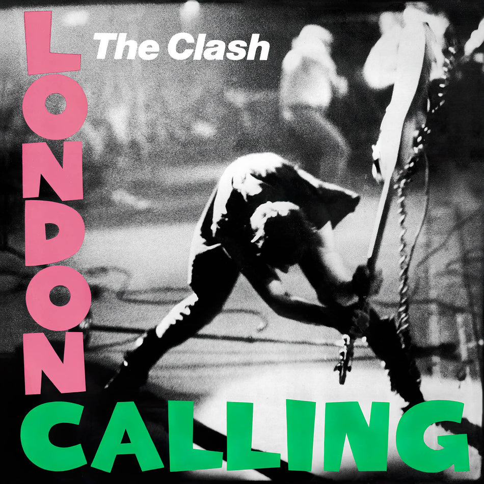 The Clash - London Calling album cover, 1979 punk and post-punk essential, 180g heavyweight vinyl pressing
