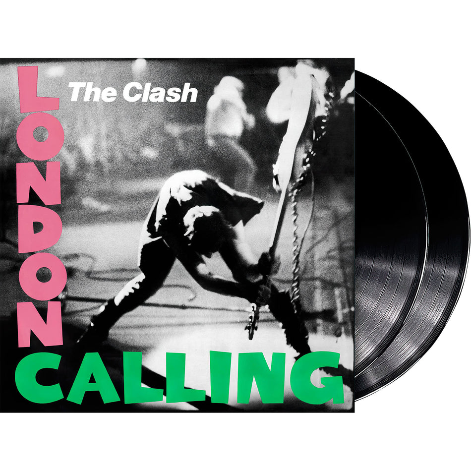 The Clash - London Calling vinyl packshot, alternative and post-punk album, 180-gram pressing