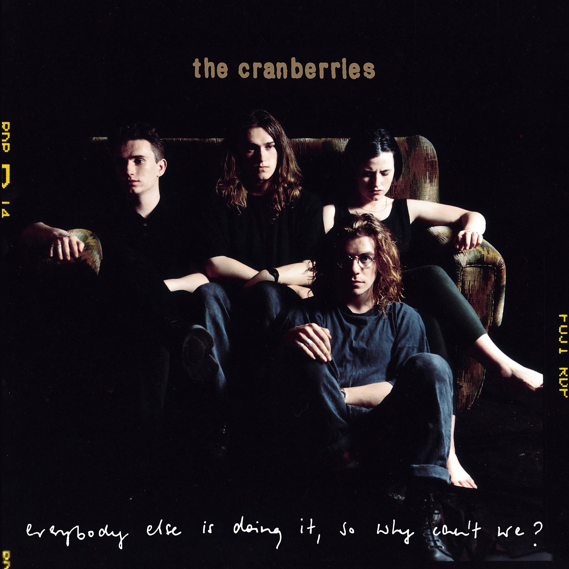 The Cranberries Everybody Else Is Doing It, So Why Can't We? album cover art black vinyl LP with "Linger" and "Dreams"