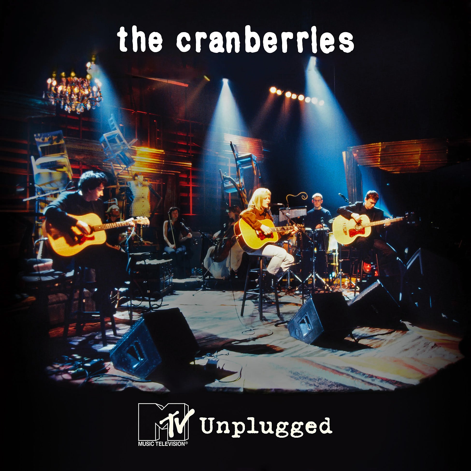 The Cranberries MTV Unplugged album cover art black vinyl LP live acoustic release available at ToucanRecords.com