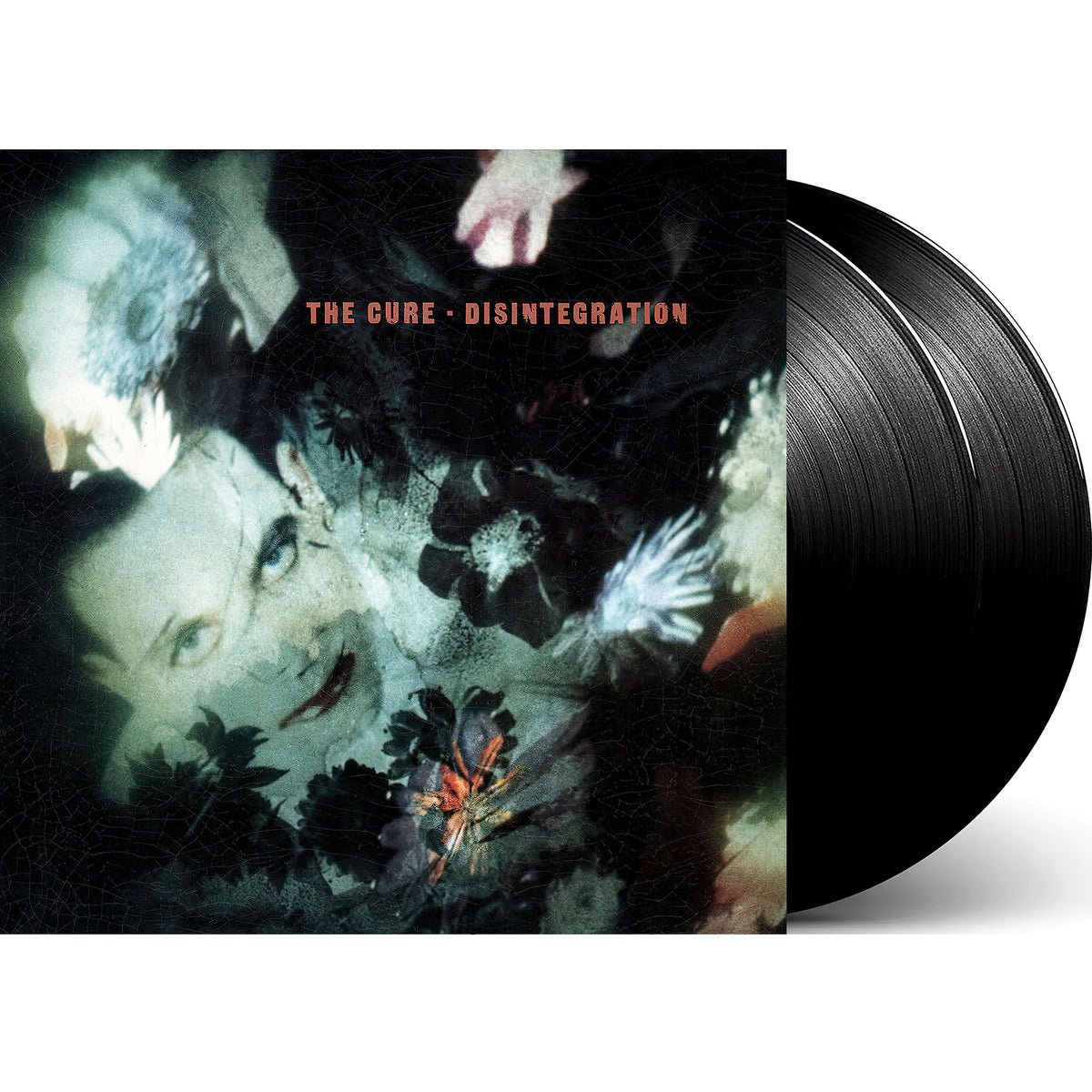 The Cure - Disintegration vinyl packshot, gothic rock and post-punk album, 180-gram pressing