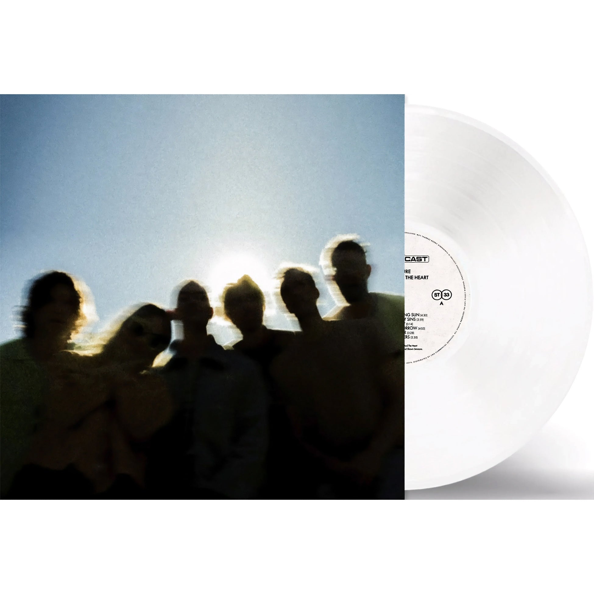 head and the heart, aperture, clear lens, clear vinyl, packshot, limited edition, indie exclusive, indie retail, included poster, album cover, album art, cover, cover art, vinyl,