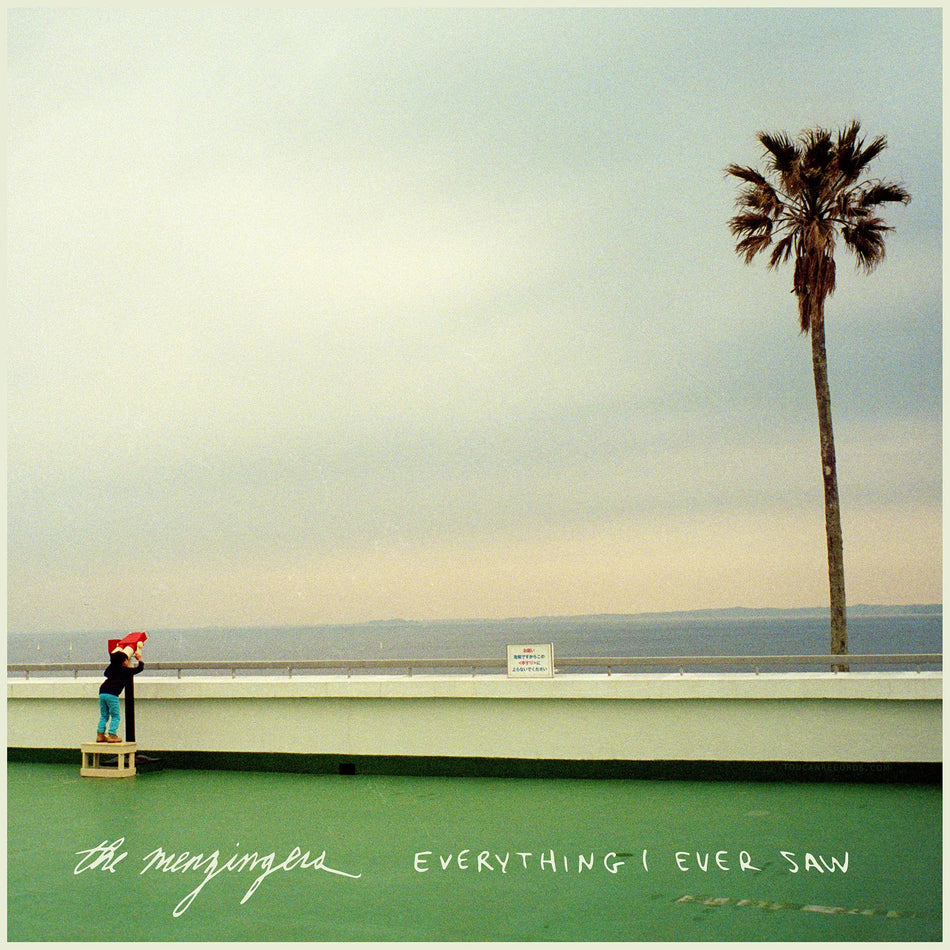 The Menzingers Everything I Ever Saw album cover art for the green and black splatter vinyl Indie Exclusive LP at ToucanRecords.com