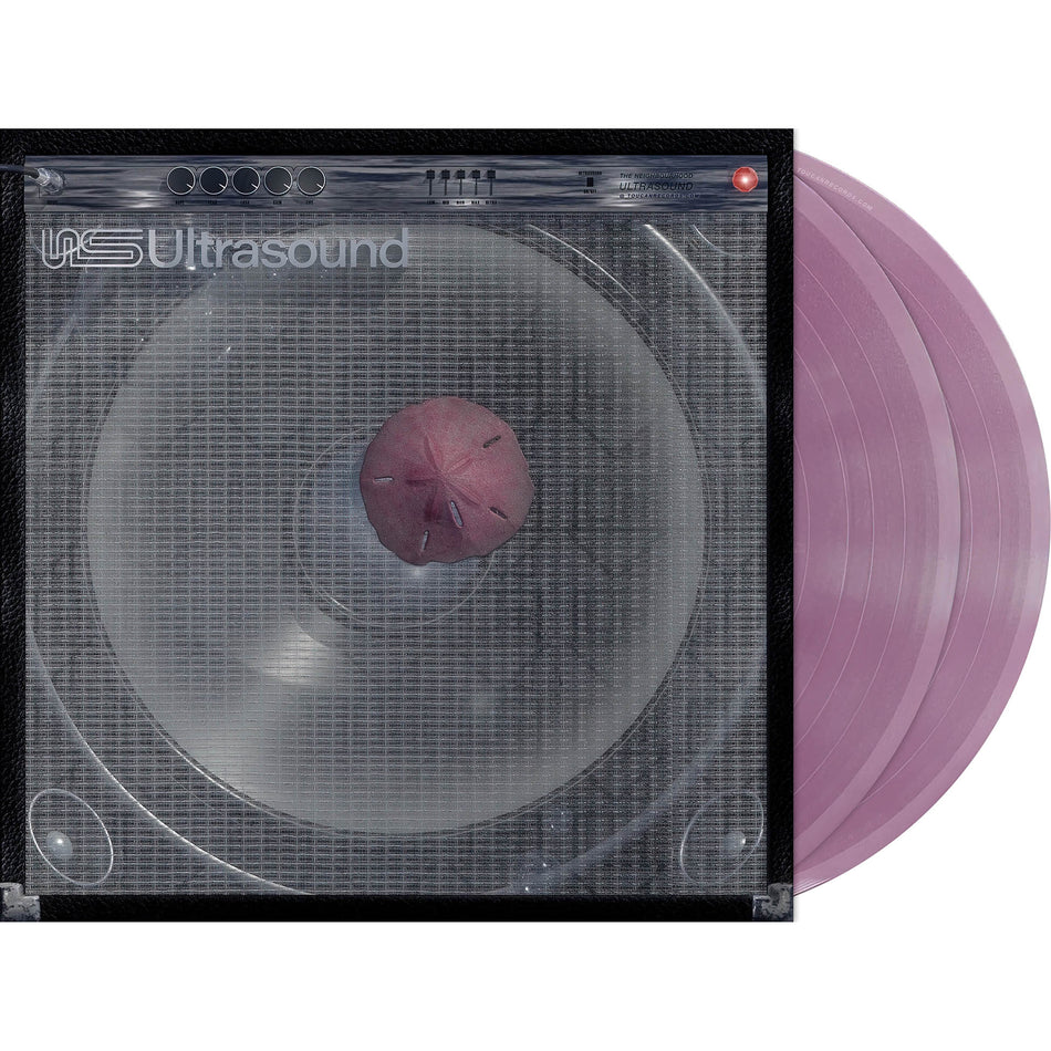 The Neighbourhood - ultraSOUND+ packshot, Indie Exclusive mauve colored 2LP, Alternative Rock Indie Pop deluxe vinyl pressing