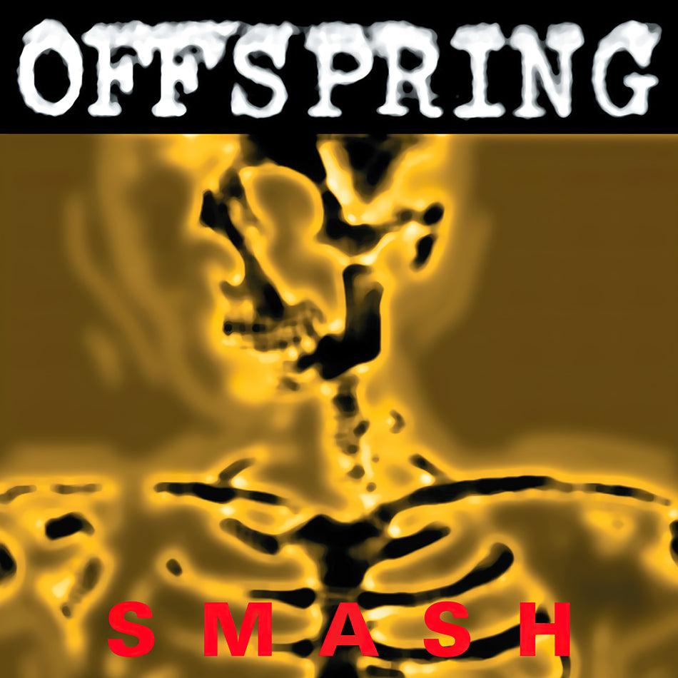 the offspring, smash, album cover, skeleton, album art, cover, cover art, vinyl,