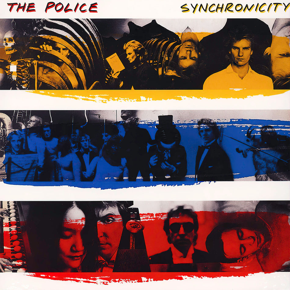 The Police - Synchronicity album cover art, 180g black vinyl LP edition, iconic 1983