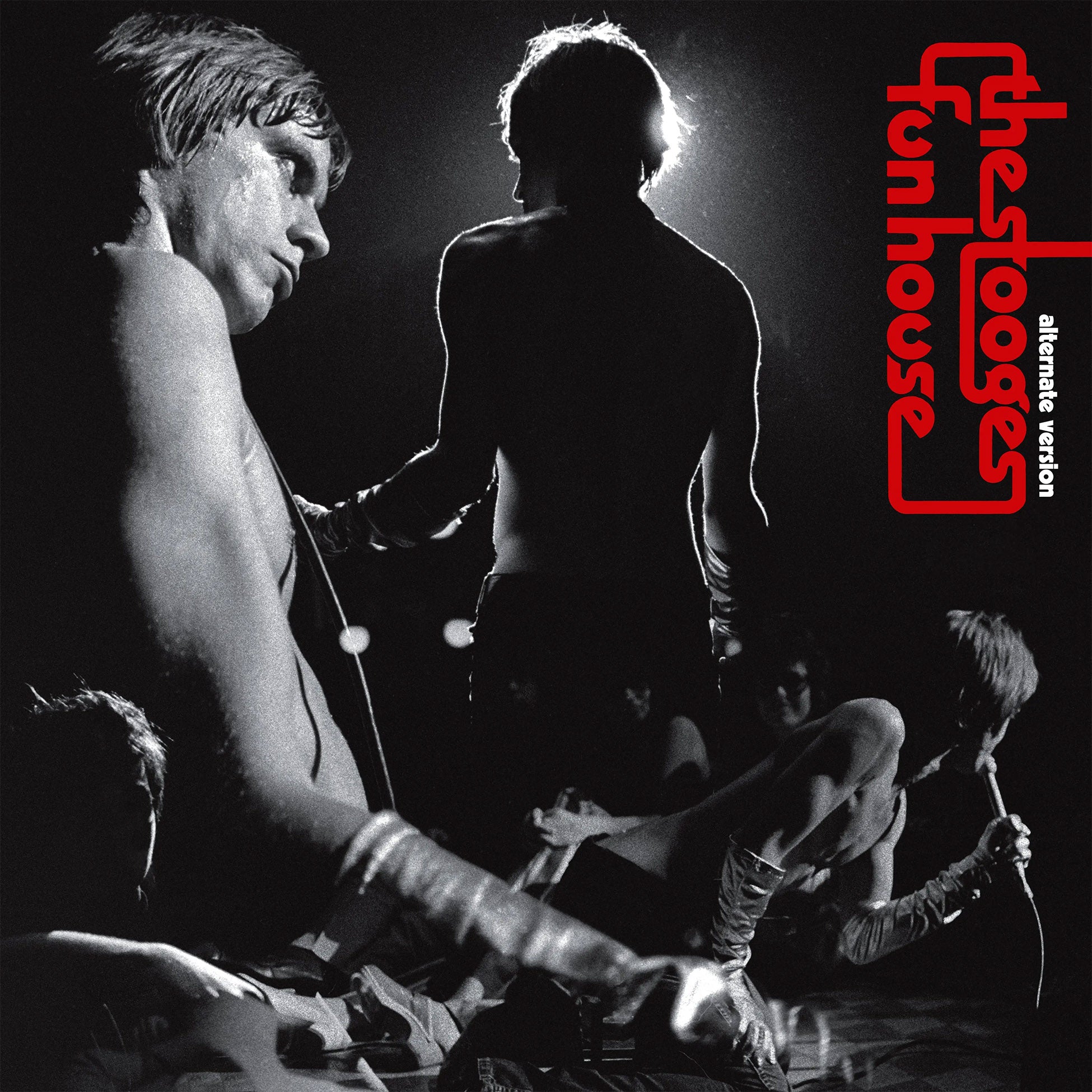 The Stooges - Alternate Funhouse album cover, black and white vinyl edition, Rocktober indie exclusive release
