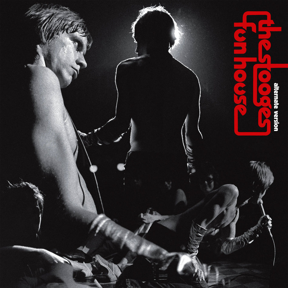 The Stooges - Alternate Funhouse album cover, black and white vinyl edition, Rocktober indie exclusive release