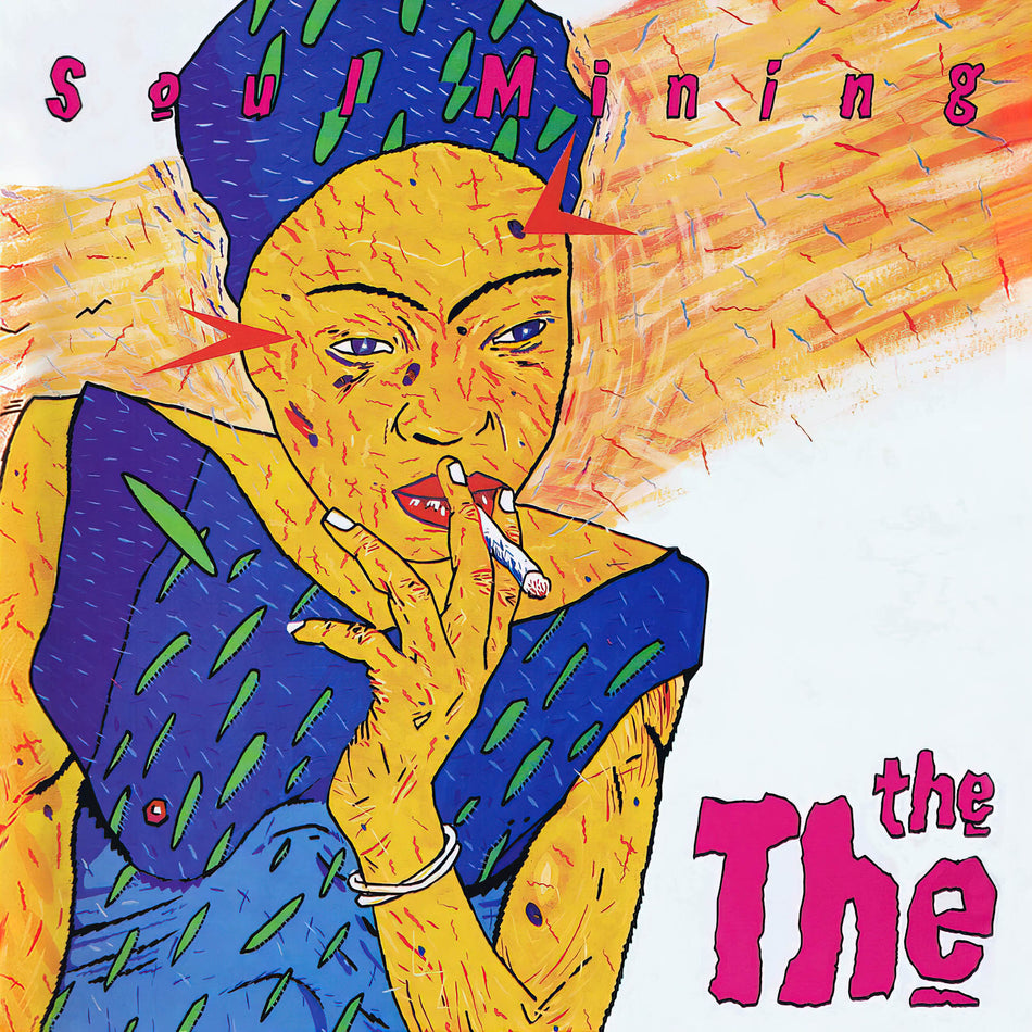 The The Soul Mining album cover, post-punk synth-pop essential, Matt Johnson masterpiece on vinyl