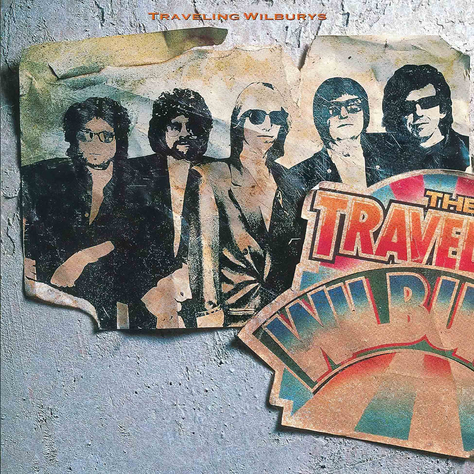Traveling Wilburys, Vol. One, cover, album, vinyl, bob dylan, tom petty, roy orbison, jeff lynne, wilburys, Handle With Care, End Of The Line,