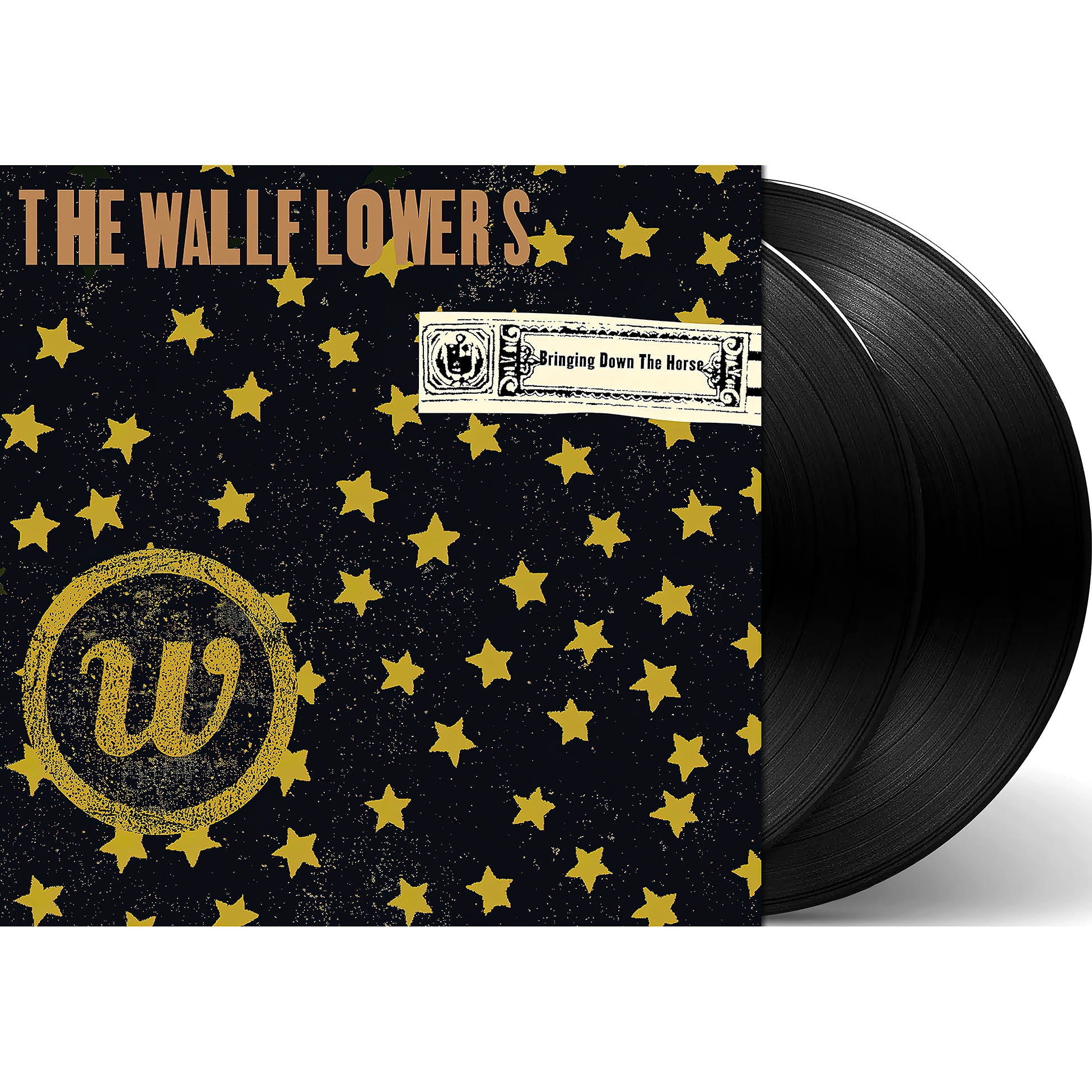 The Wallflowers - Bringing Down the Horse packshot, black vinyl 2LP pressing, Americana rock at ToucanRecords.com